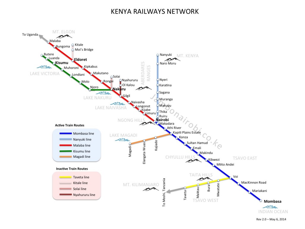 Kenya Railways Network rev2